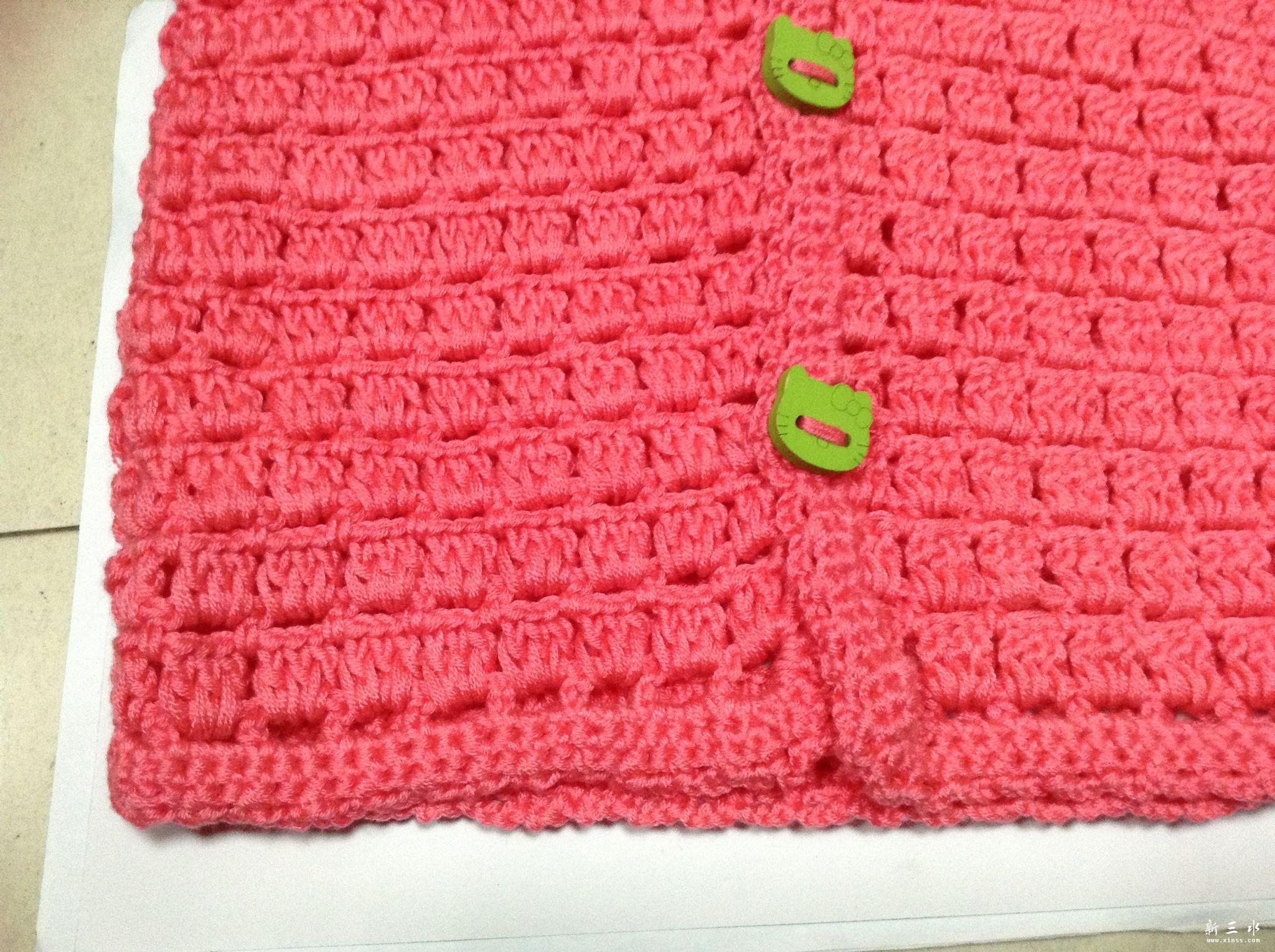 40蚊出售全新纯<em>手工钩女宝宝毛衣</em> - 家有宝宝 