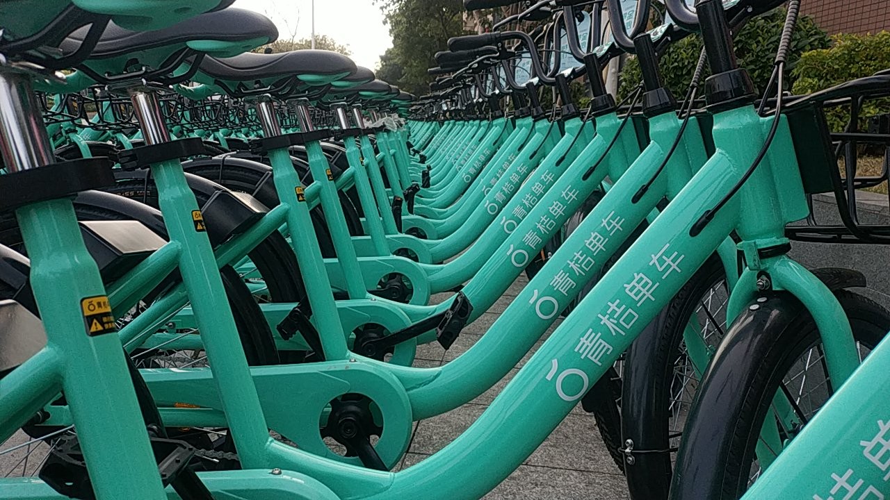 滴滴青桔共享单车登陆三水