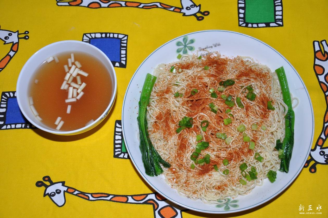 虾籽捞面