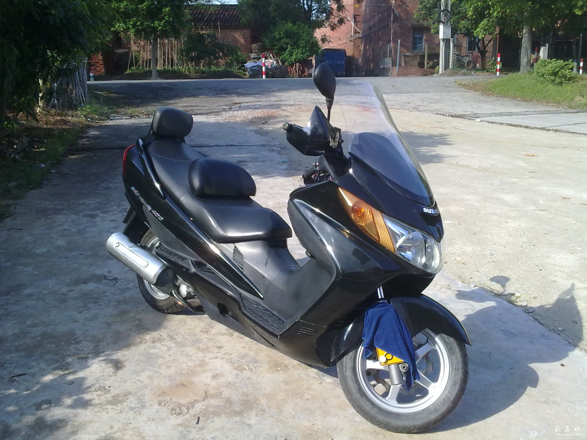 佛山转让进口电喷铃木400大绵羊《真牌真证有绿本》