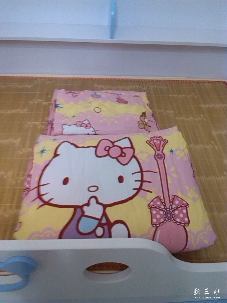 KITTY猫床笠三件套
