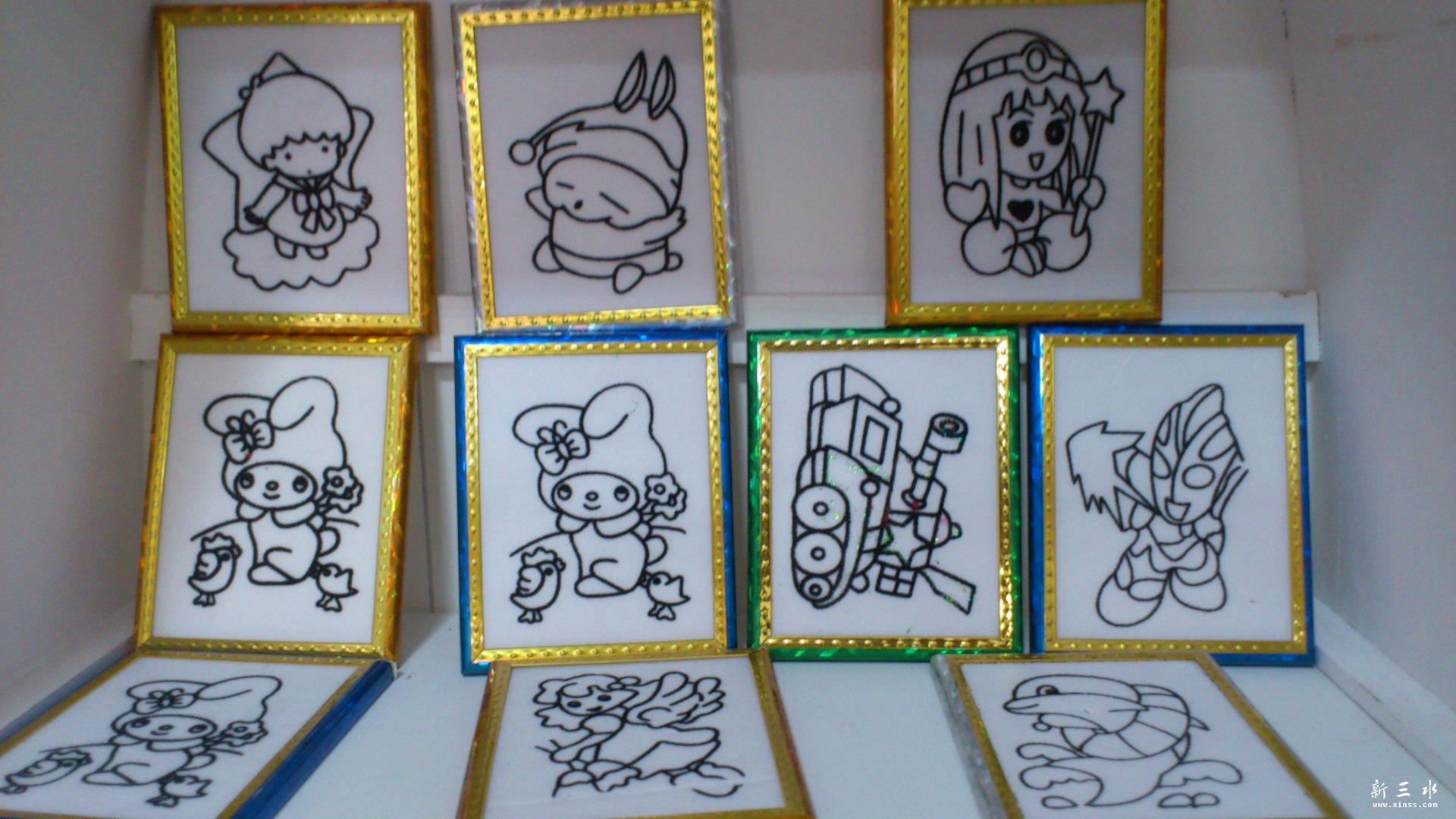 金粉画