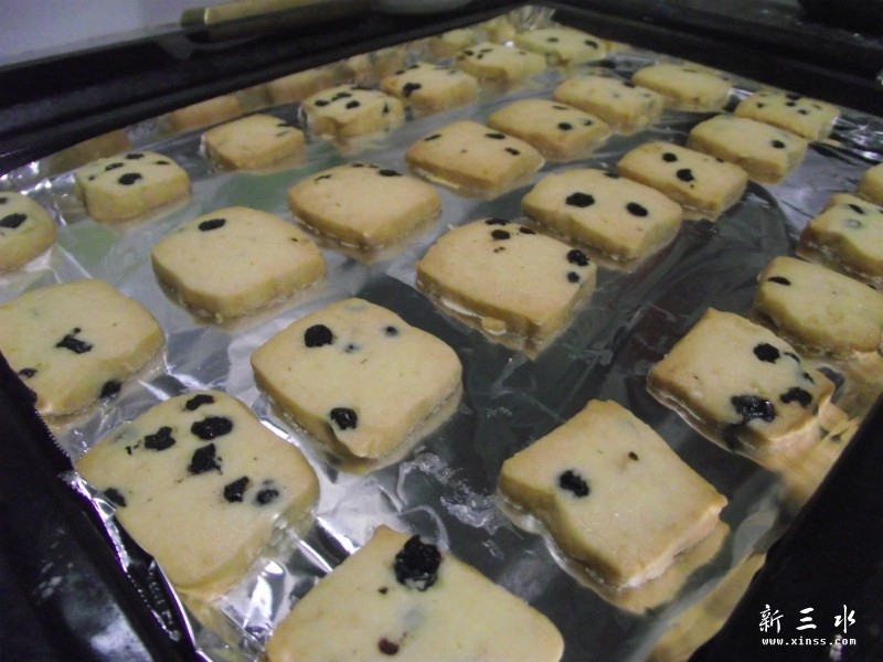 蓝莓饼干