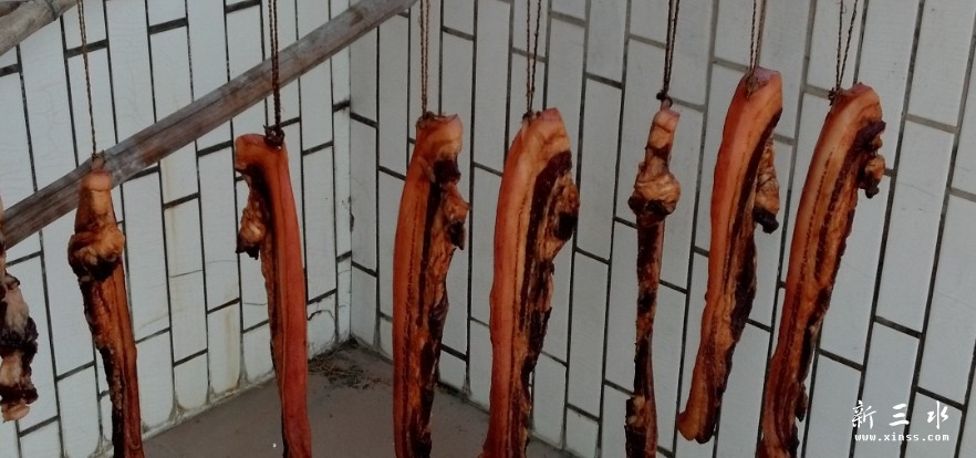 腊肉制成品