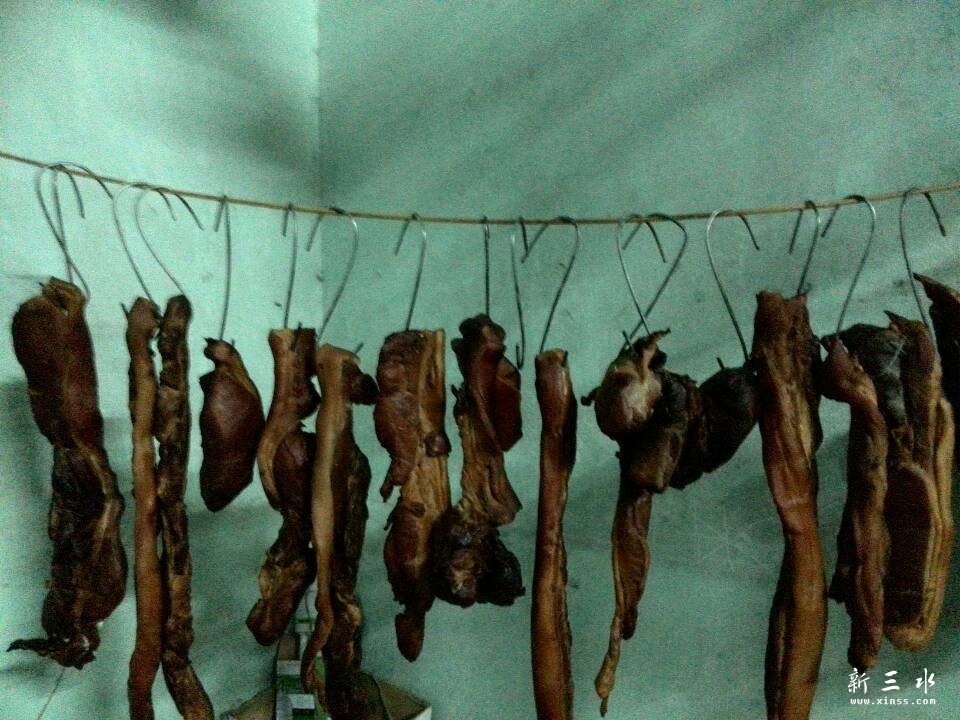 熏好的腊肉