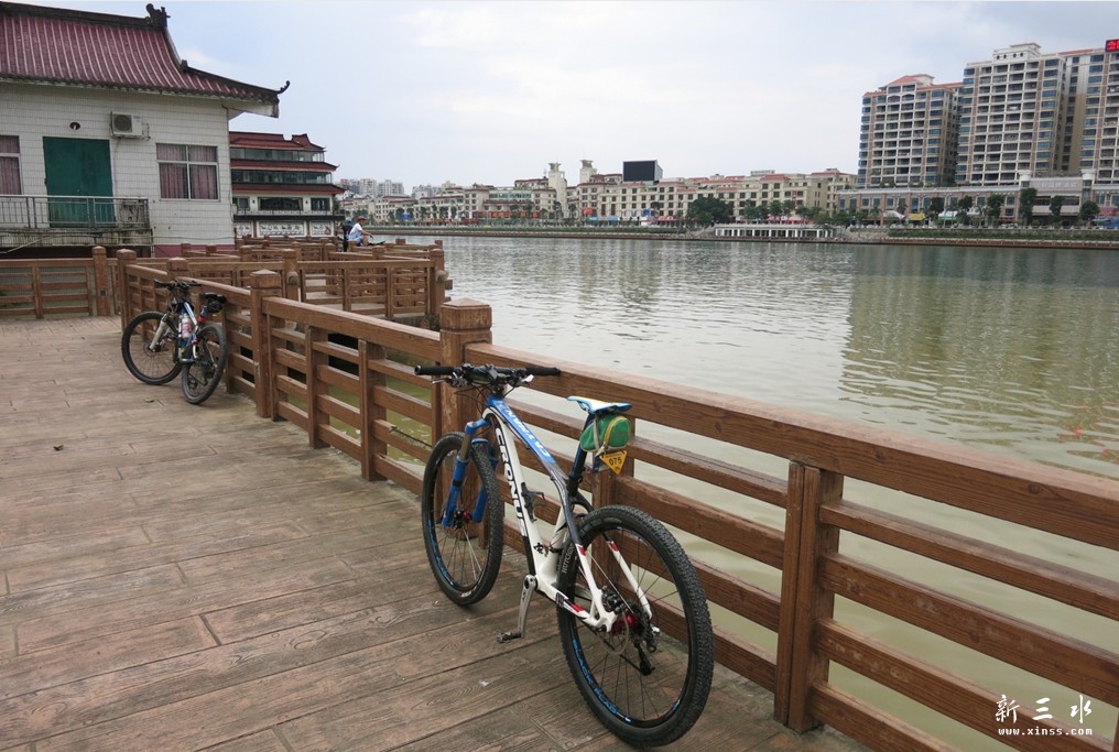 东江河边骑车好