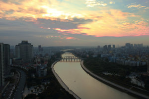 晚霞