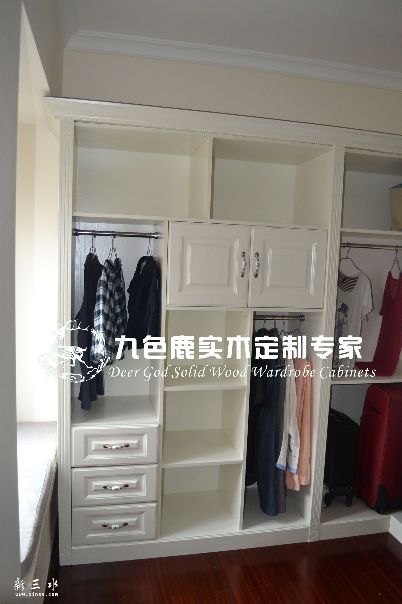 客房转角衣柜，颜色板材规格任选