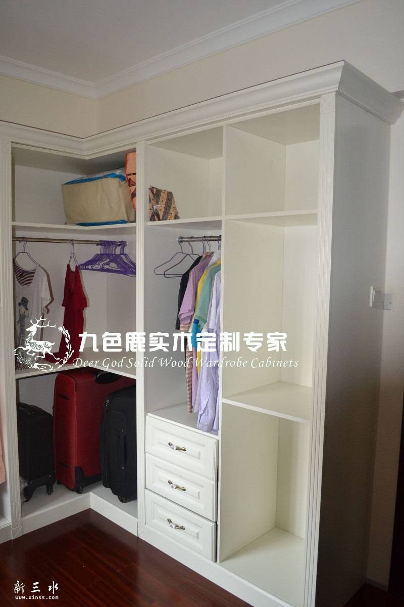 客房转角衣柜，颜色板材规格任选