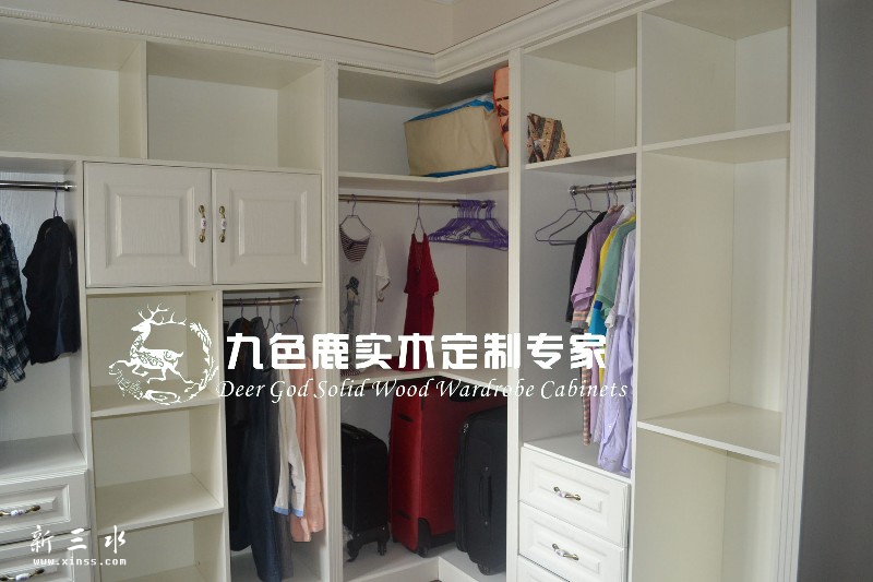 客房转角衣柜，颜色板材规格任选