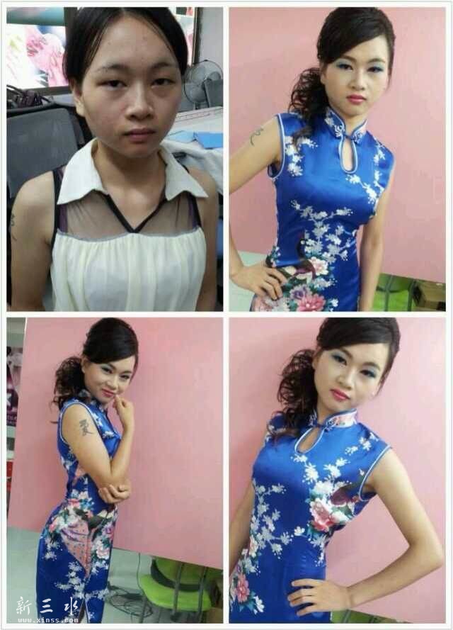 写真旗袍妆