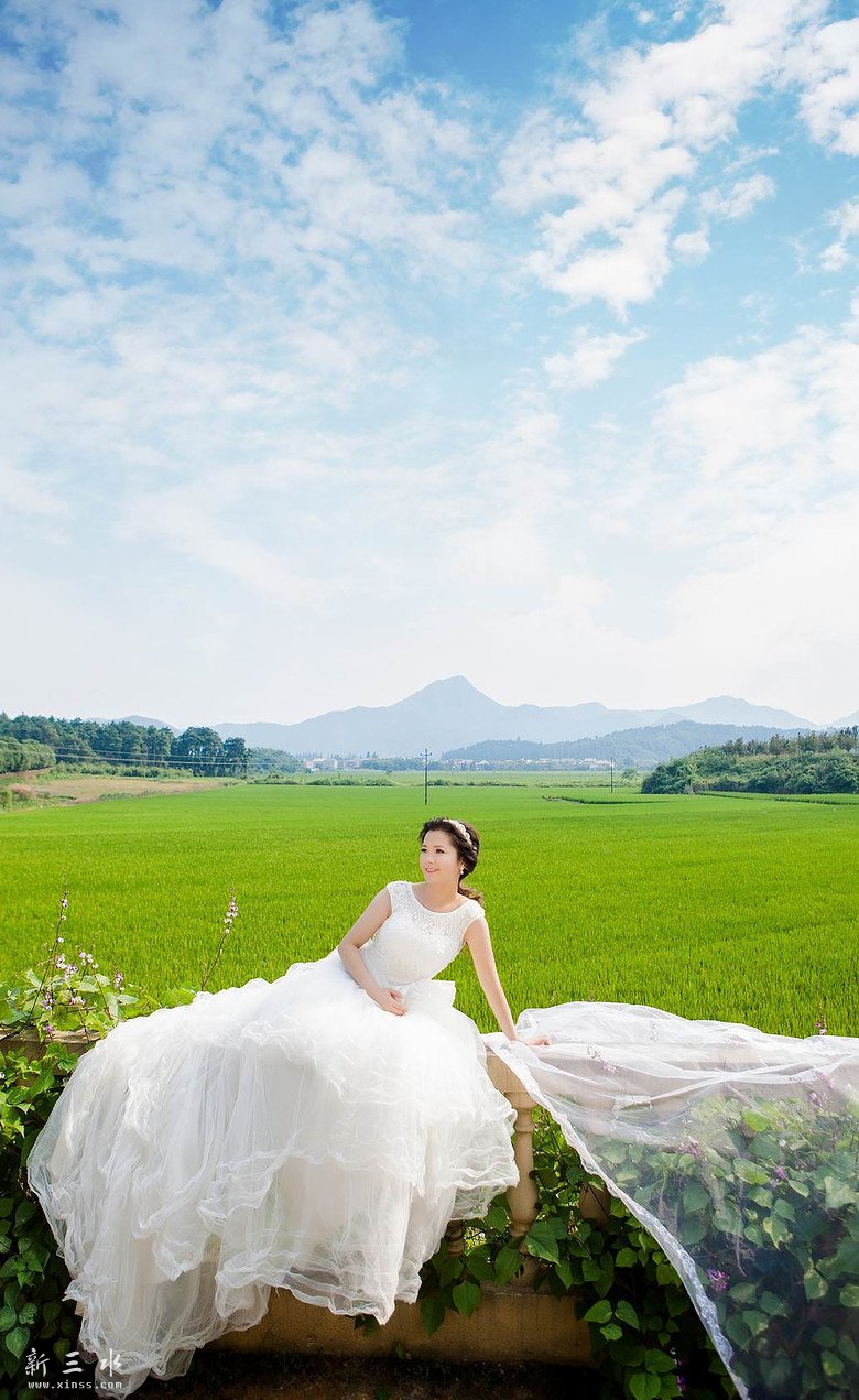   初恋撞上初恋大沥米兰婚纱摄影