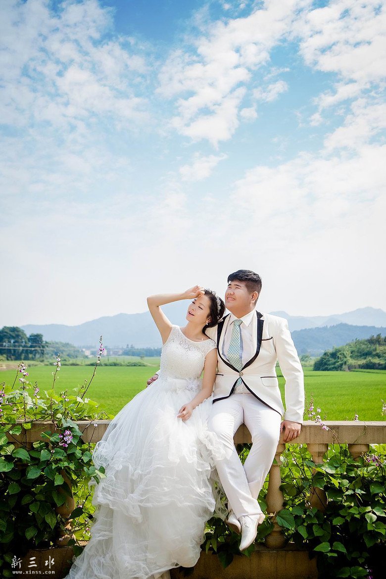   初恋撞上初恋大沥米兰婚纱摄影