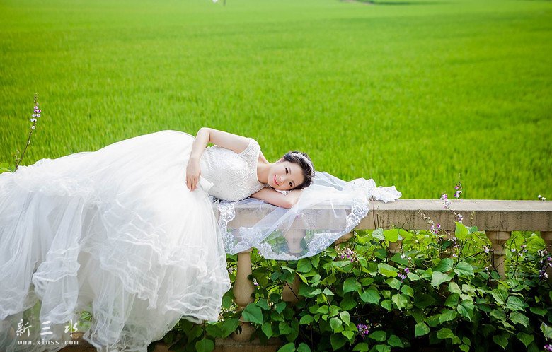   初恋撞上初恋大沥米兰婚纱摄影
