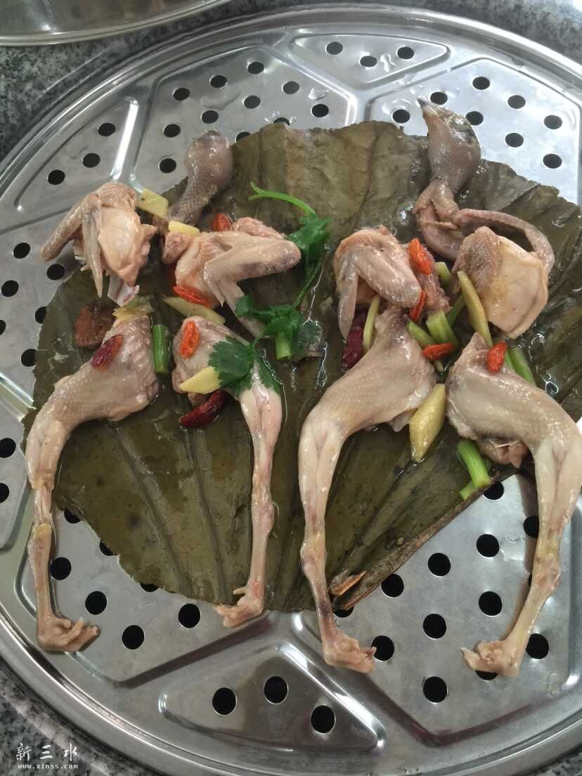 荷叶蒸