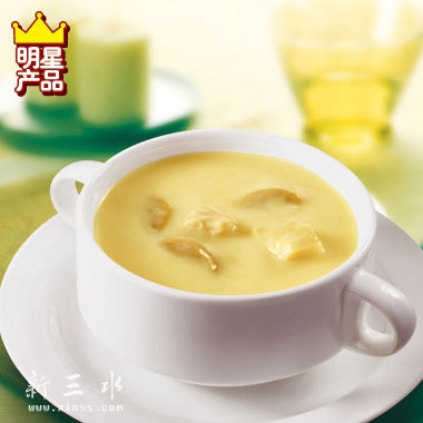鸡茸蘑菇汤