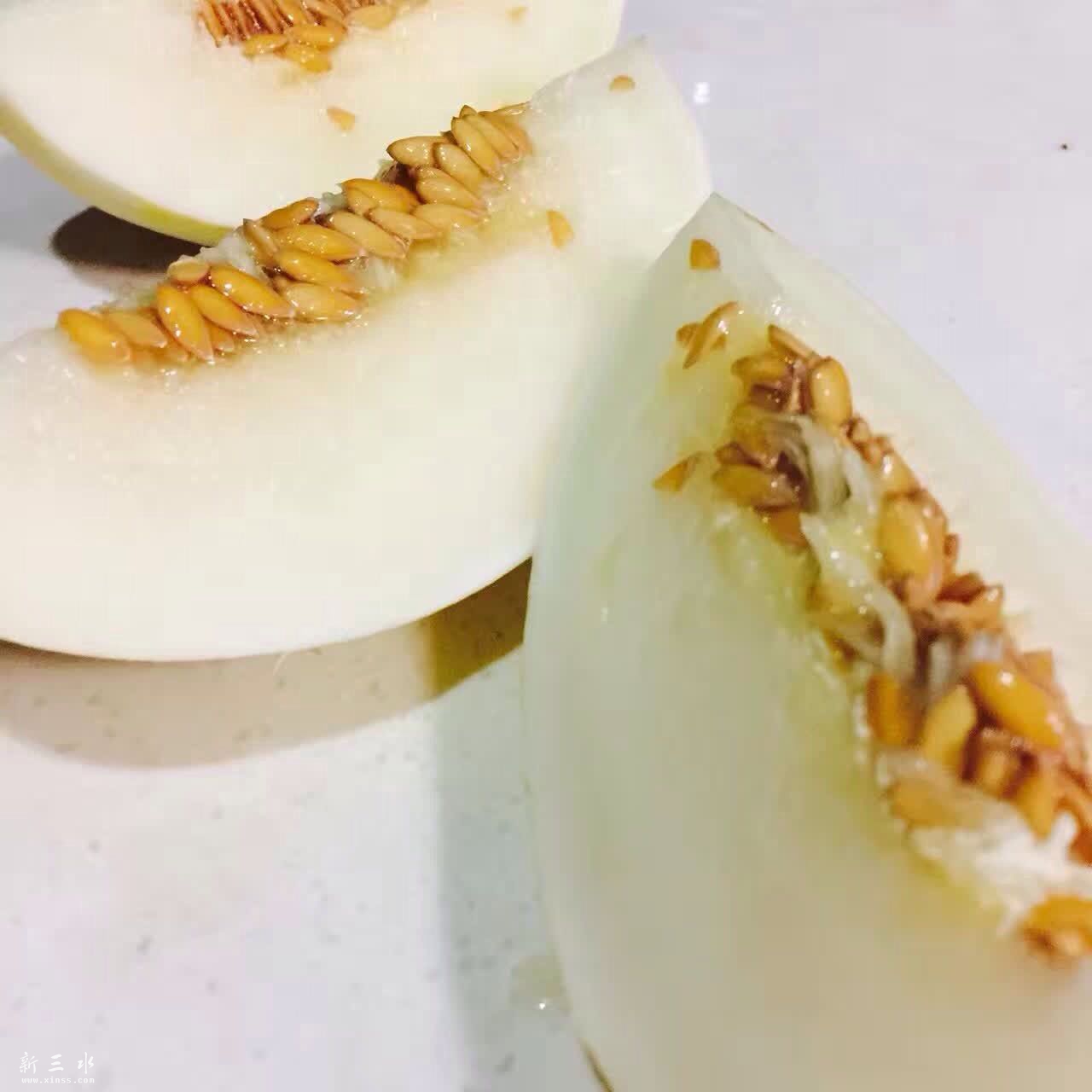 新疆白金蜜瓜（强力推荐）清甜爽口，很清新
