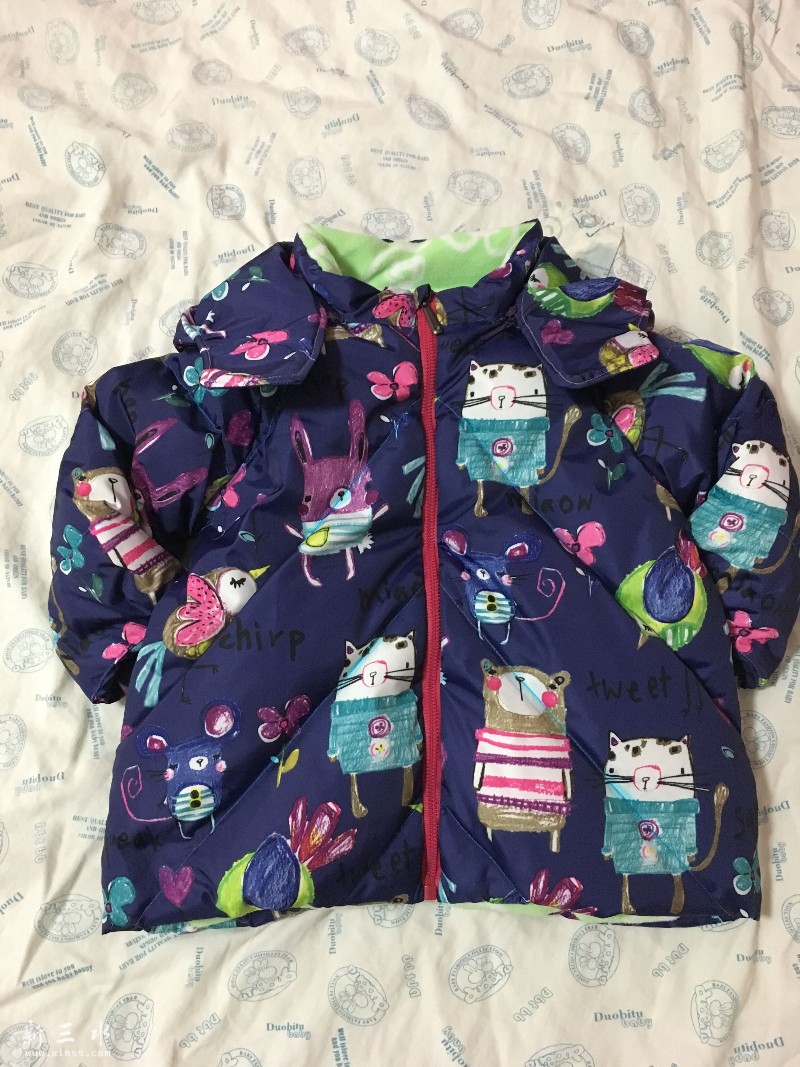 羽绒服成品图