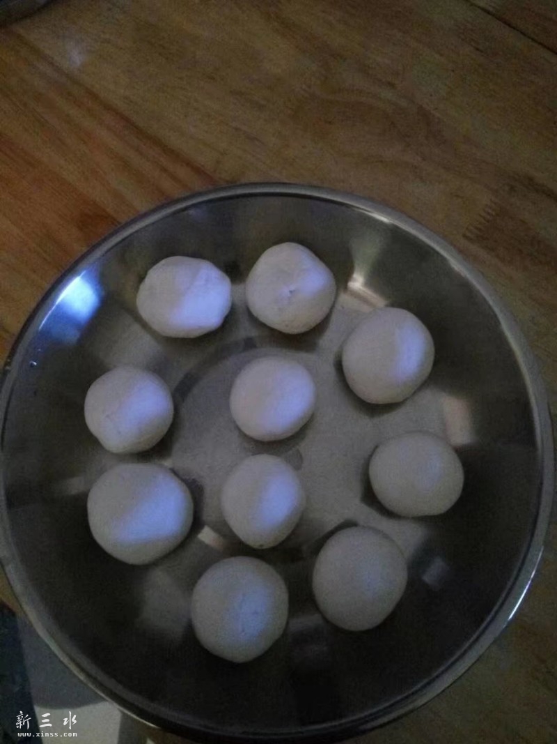 搓好的汤丸