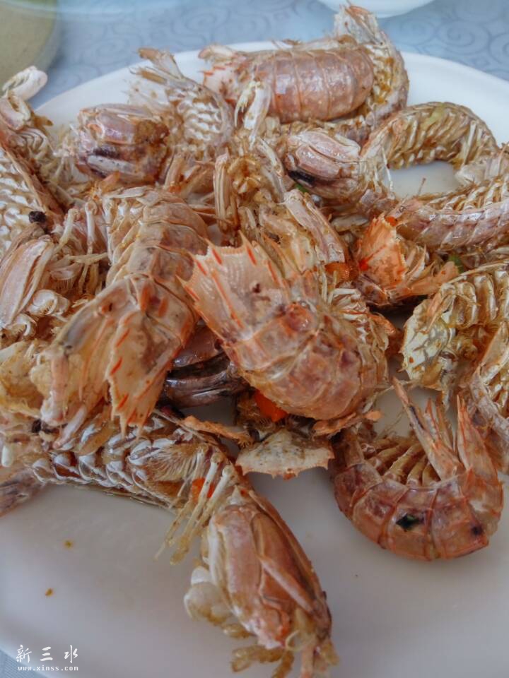 椒盐濑尿虾