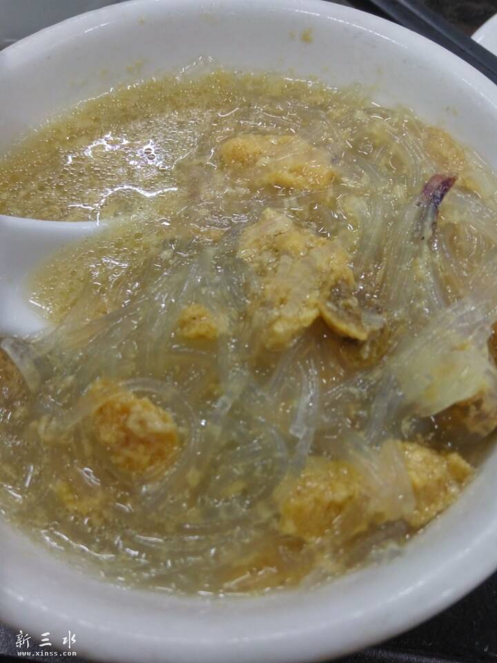 海胆粉丝汤（炒鸡多海胆）