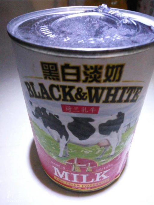 黑白淡奶