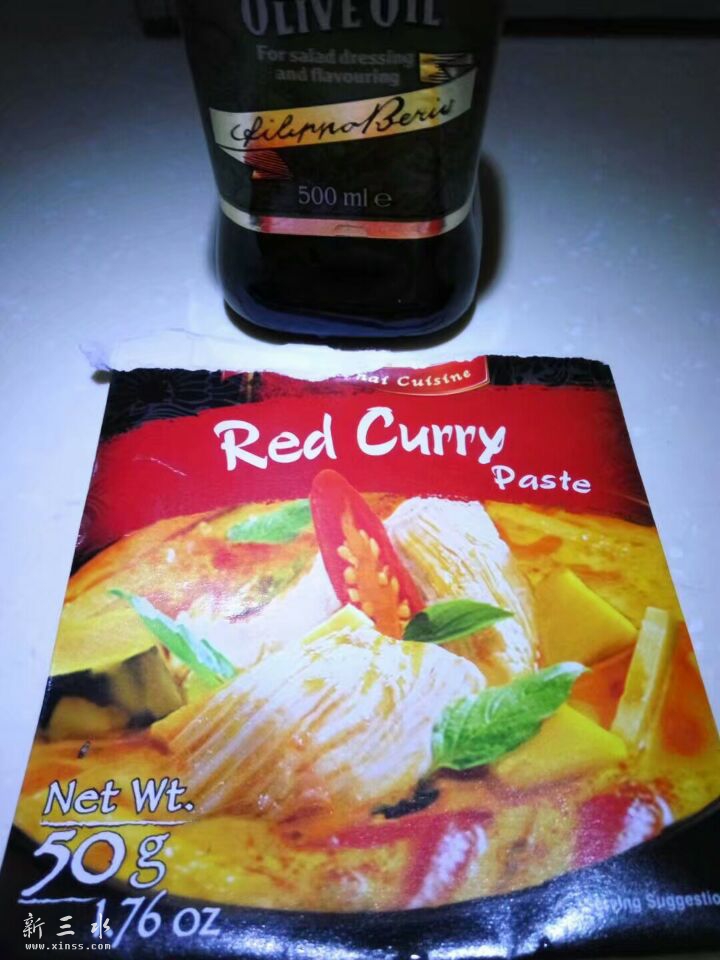 易初莲花买的泰国红咖哩