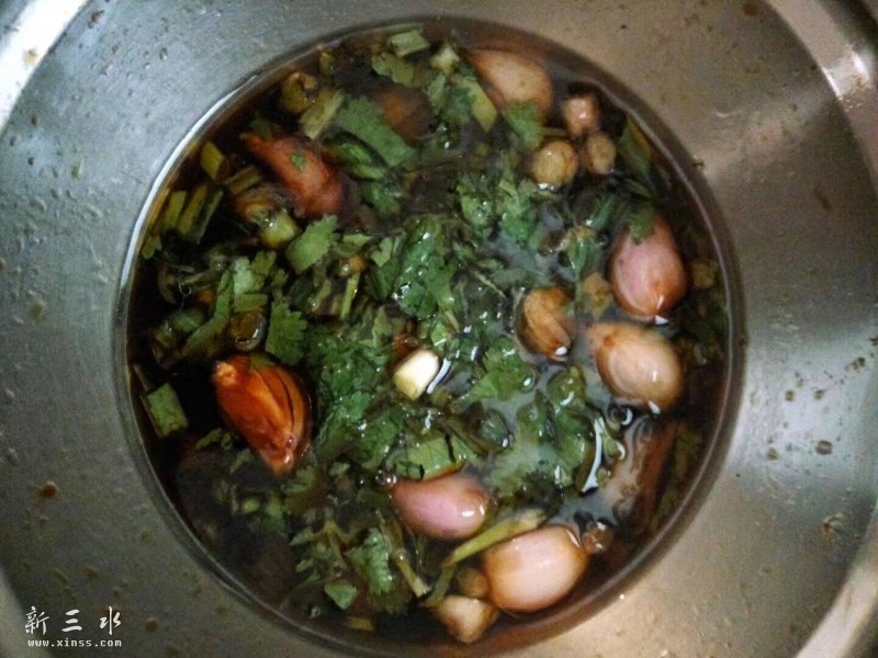 香葱香菜红葱头芝麻油