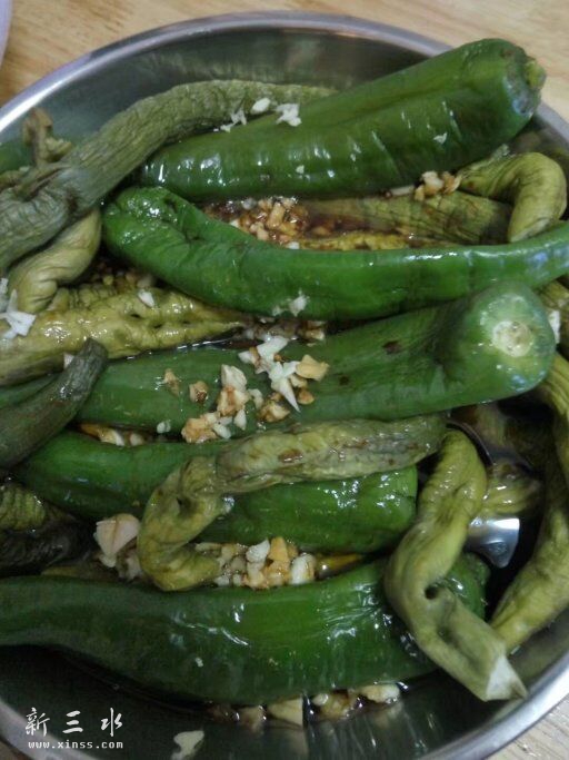 尖椒蒸青秋茄