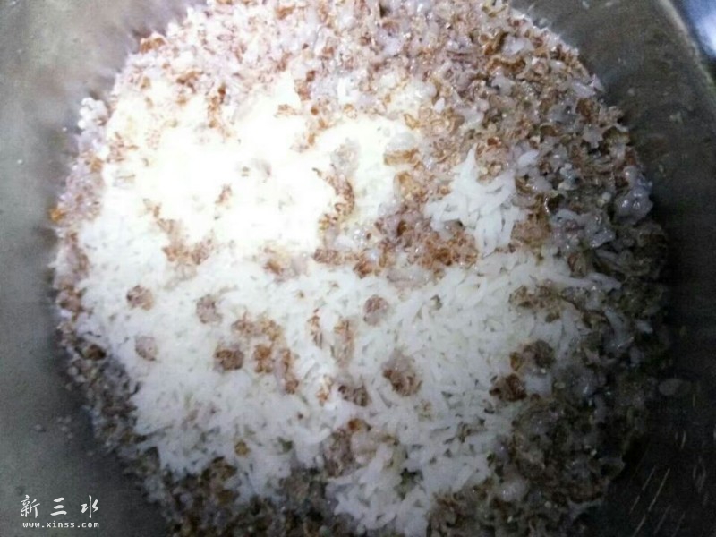 黑麦片油粘饭