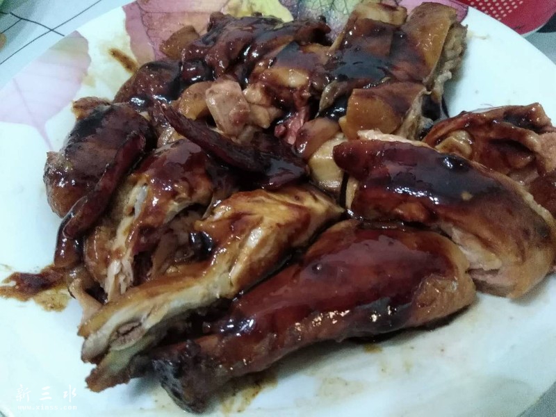 美极鼓油鸡哦