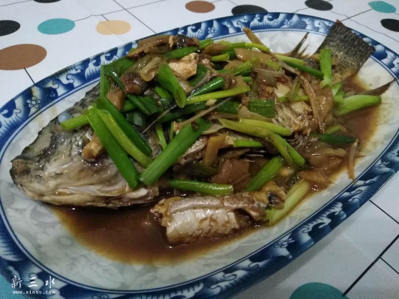 红烧福寿鱼