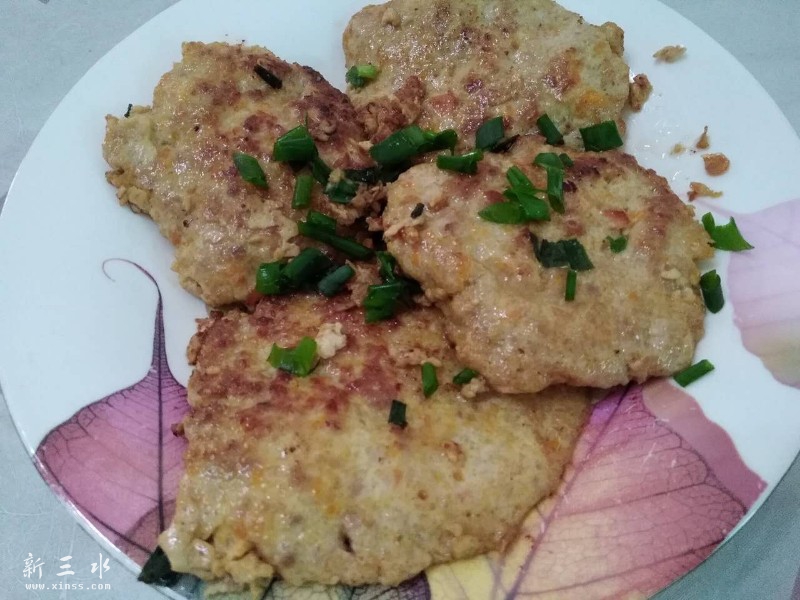 莲藕肉饼