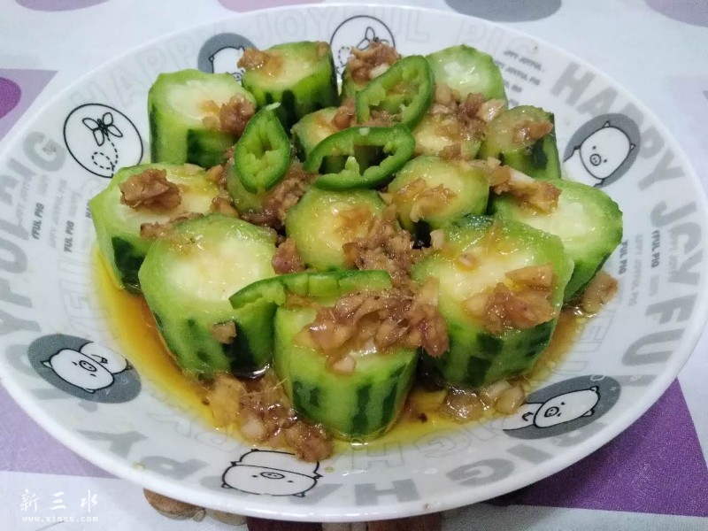 蒜蓉丝瓜