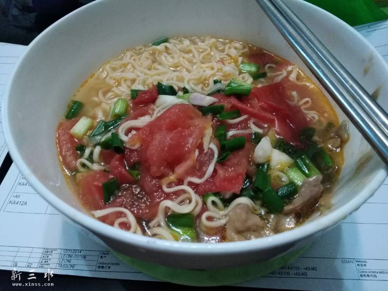 番茄瘦肉面