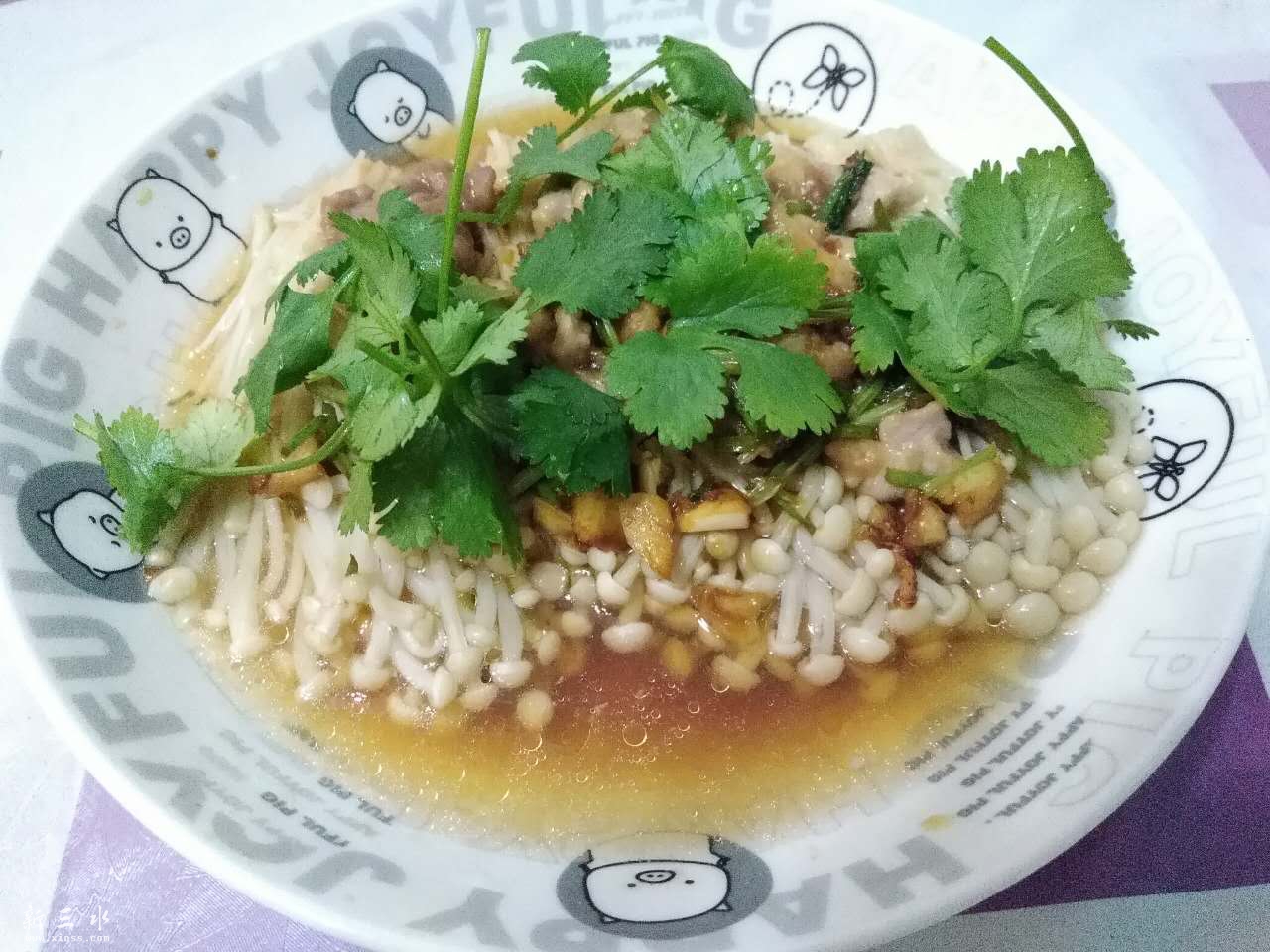 蒜蓉金针菇