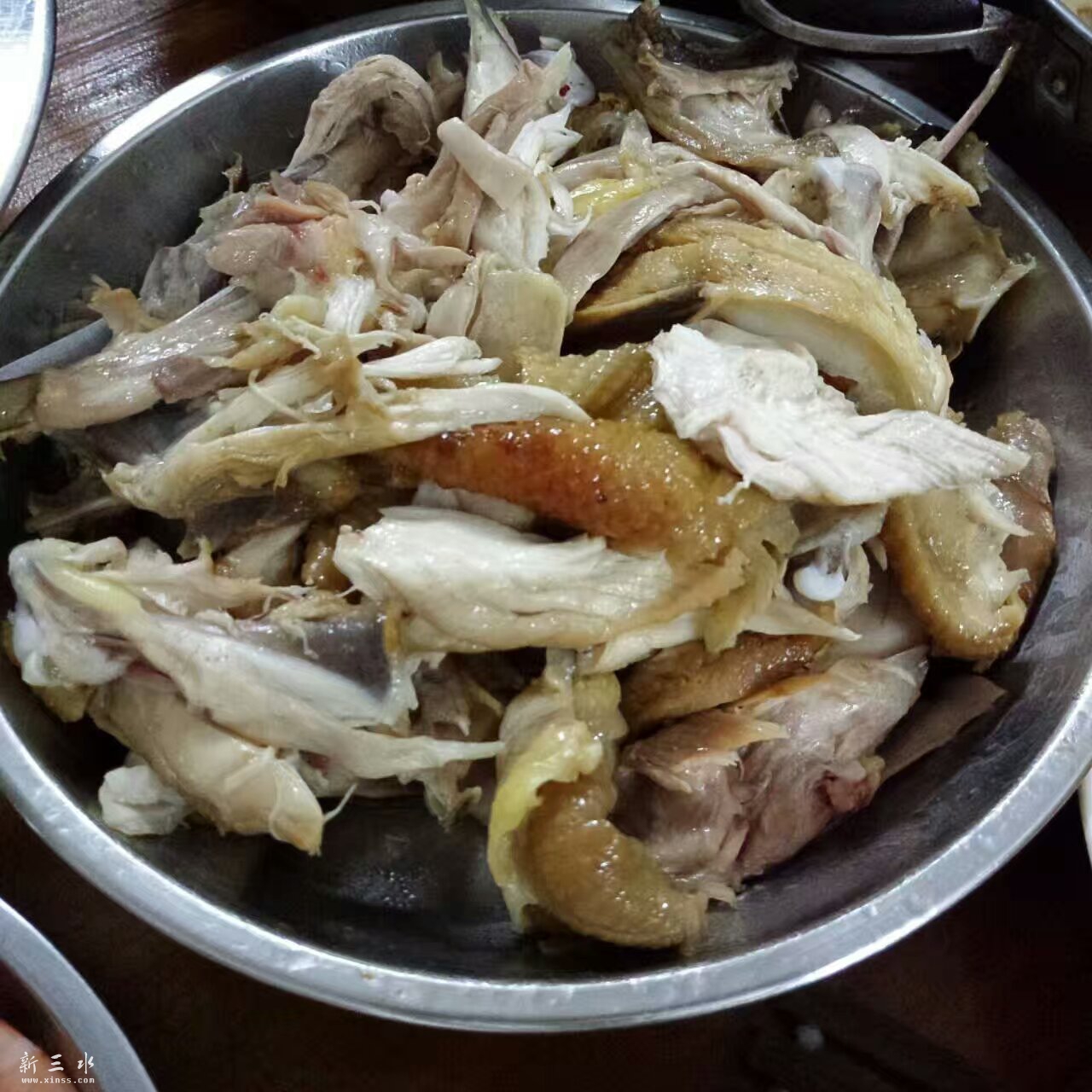 盐焗手撕鸡