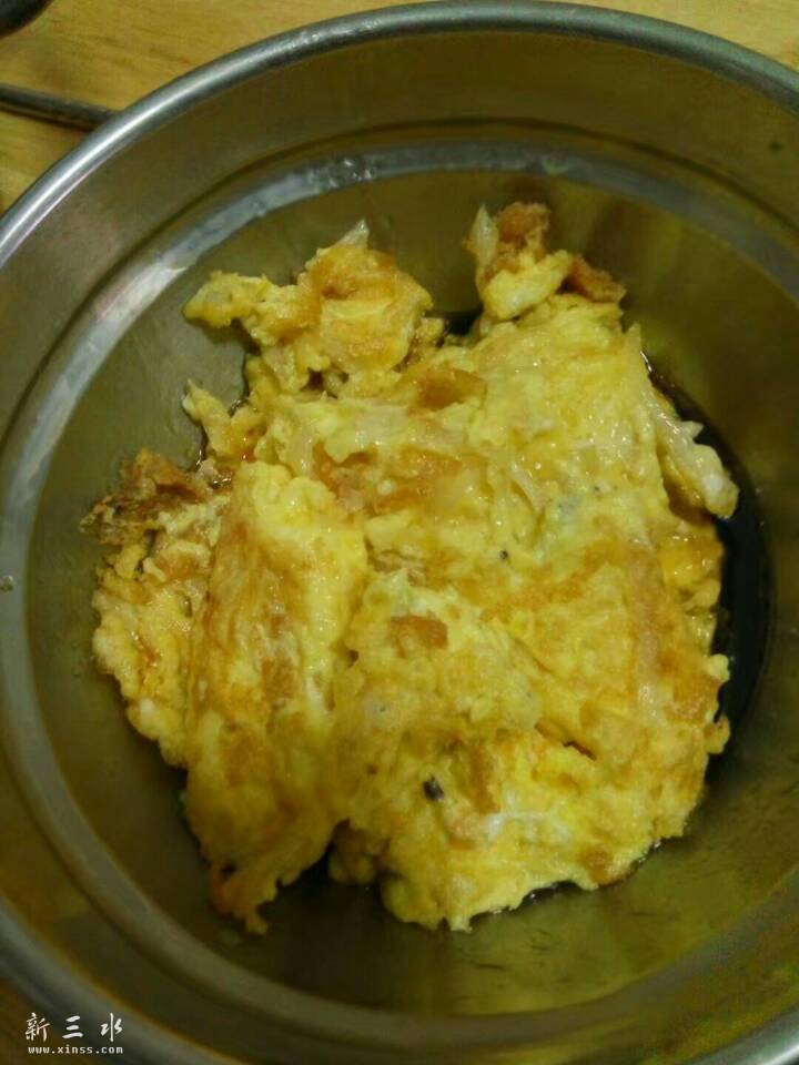 银鱼煎蛋