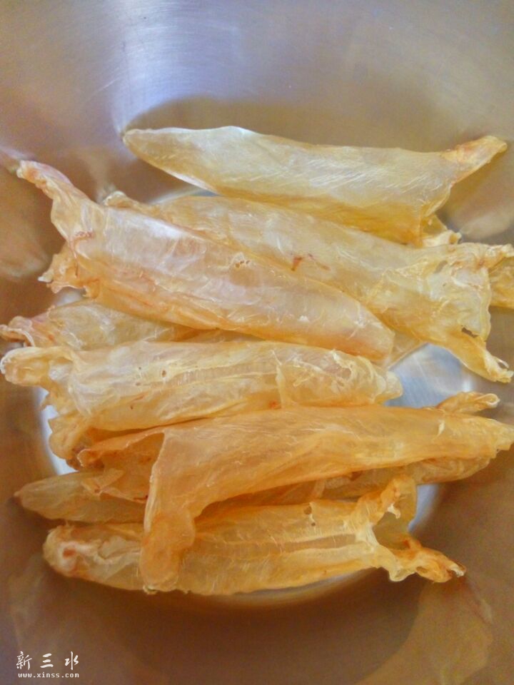 干身的黄花鱼花胶
