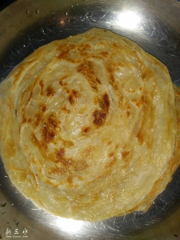 烙葱油饼