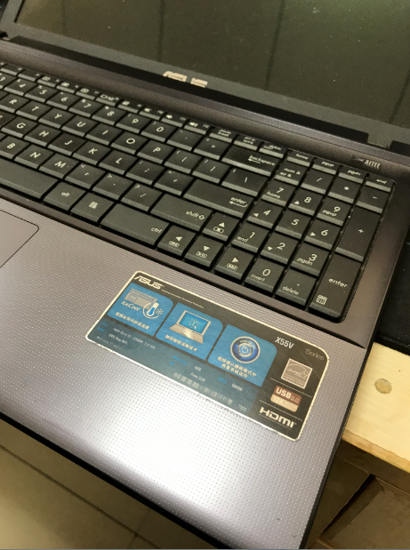 华硕商务办公本x55vdr拉丝黑 i3-2350/4g/500g/gt 610 1g独显/15.