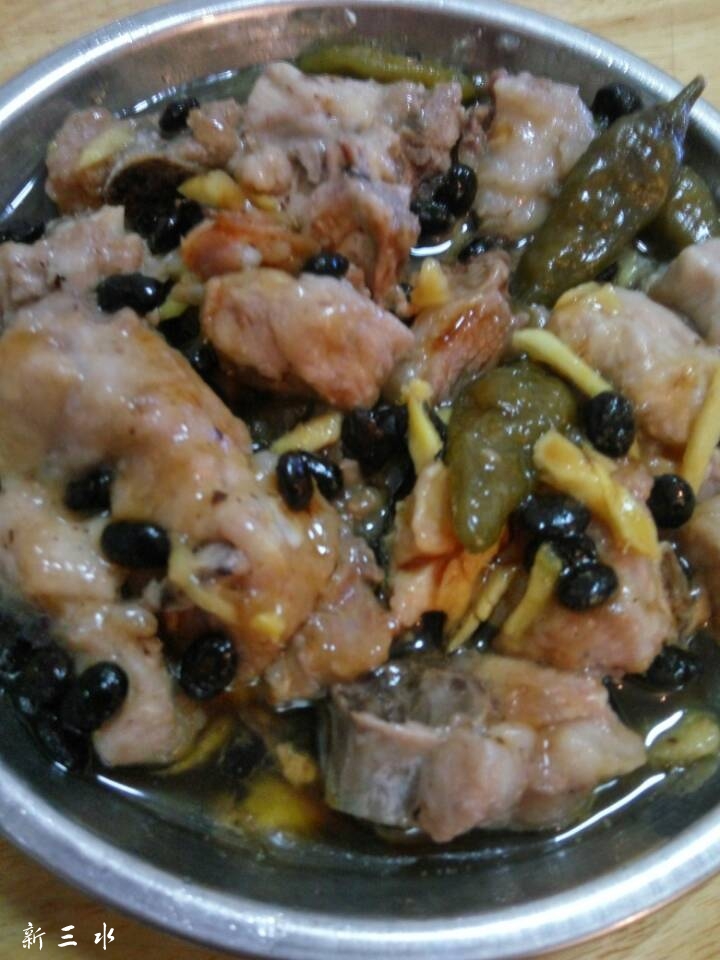 野山椒豆豉蒸排骨