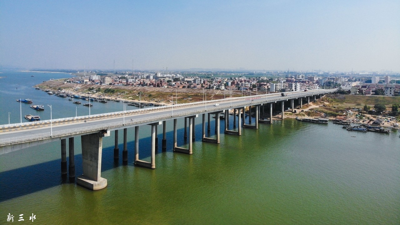 它竟然是三水第一条跨北江大桥