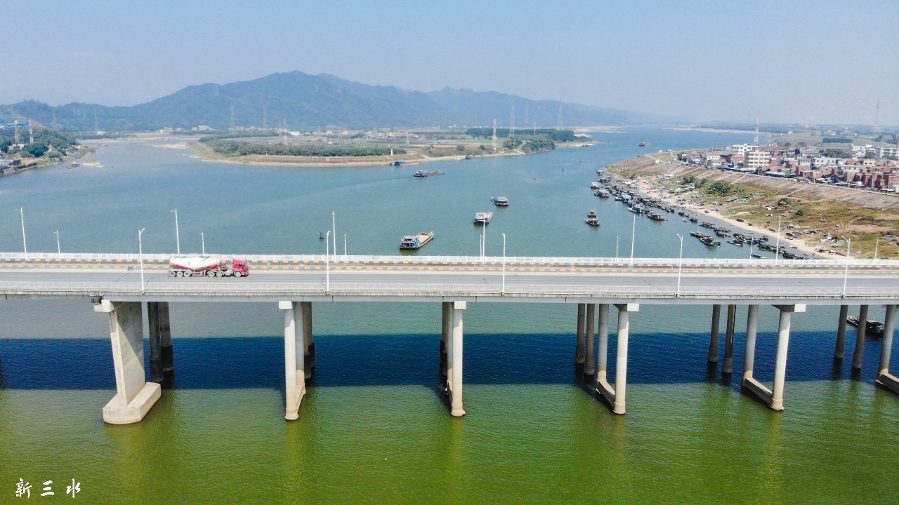 它竟然是三水第一条跨北江大桥