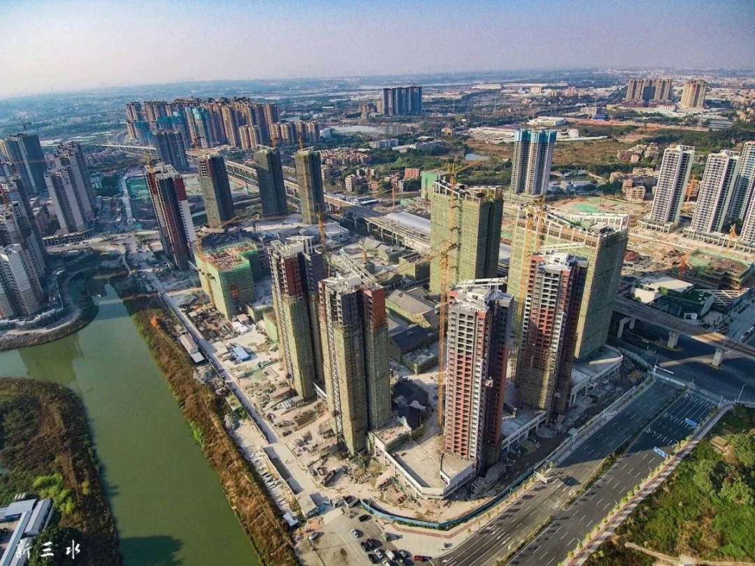 天聚广场交通站场已通过竣工验收并交付政府装修 - 三水楼市 - 新三水