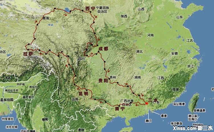 09西藏 路线图.jpg